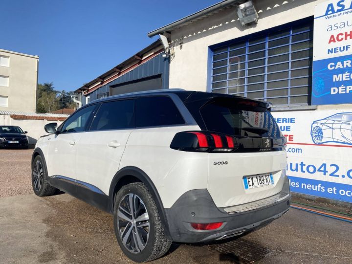 Peugeot 5008 II 2.0 BlueHDi 180ch GT S&S EAT8 BLANC - 4