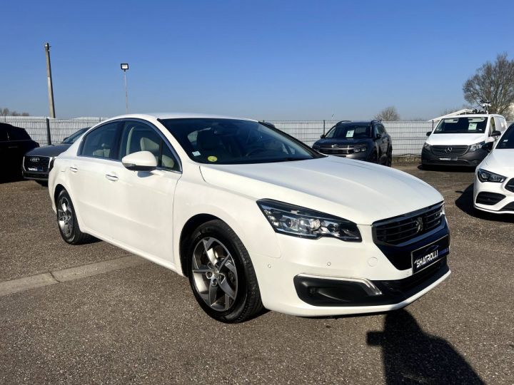 Peugeot 508 2.0 BlueHDi 180ch Féline EAT6 1erMain Cuir GPS Caméra BLANC - 2