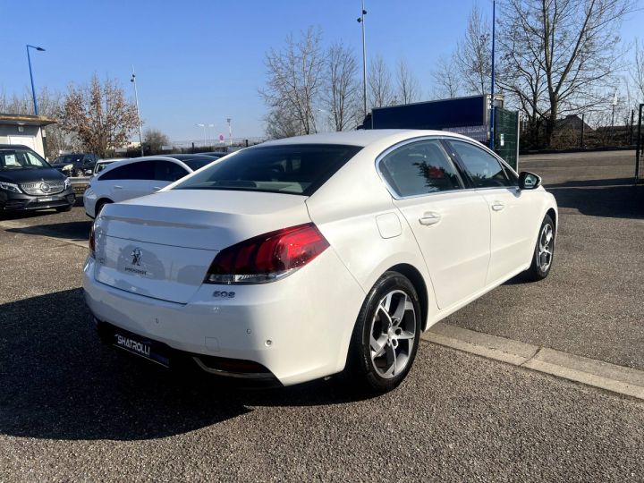 Peugeot 508 2.0 BlueHDi 180ch Féline EAT6 1erMain Cuir GPS Caméra BLANC - 5