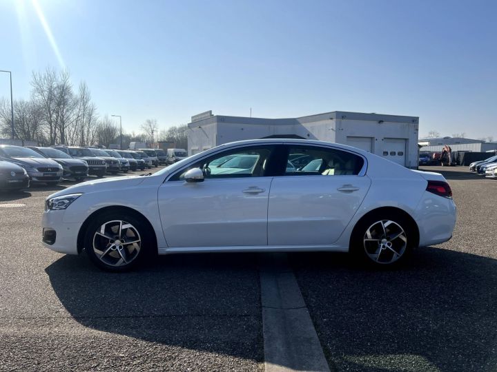 Peugeot 508 2.0 BlueHDi 180ch Féline EAT6 1erMain Cuir GPS Caméra BLANC - 9