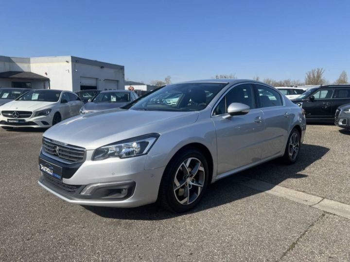 Peugeot 508 2.0 BlueHDi 180ch Féline EAT6 GPS Caméra GRIS CLAIRE - 4