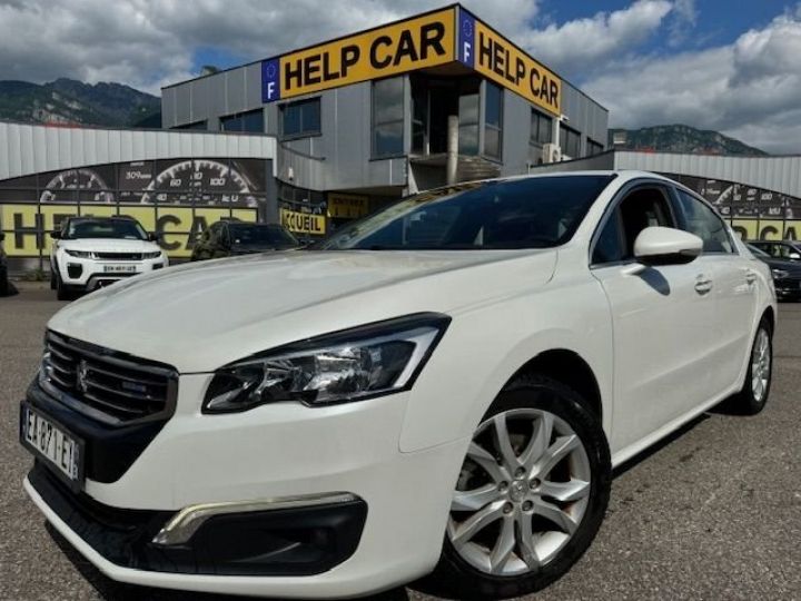 Peugeot 508 2.0 E-HDI 150 FELINE Blanc - 1