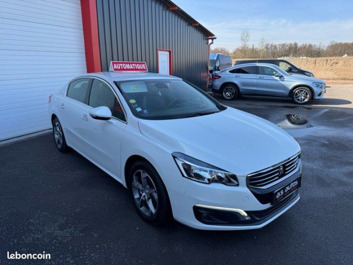 Peugeot 508 Berline phase 2 2.0 HDi 180CV blanc nacré boite auto affichage tête haute démarrage sans clés Clim garantie reprise Blanc - 2