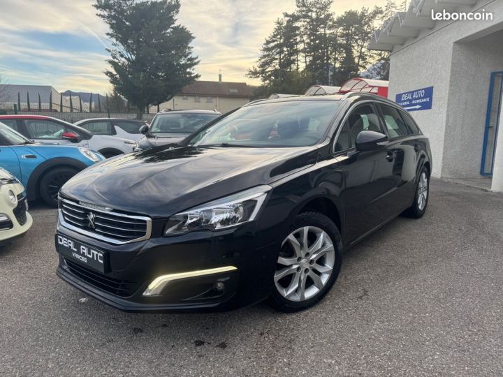 Peugeot 508 SW 1.6 BlueHDi 120ch Allure S&S Noir - 1