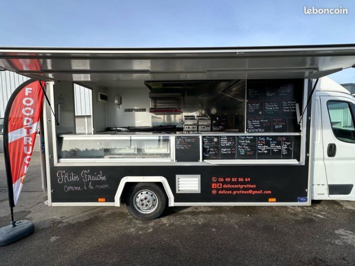 Peugeot Boxer 36990 ht food truck snack friterie sandwich Autre - 3