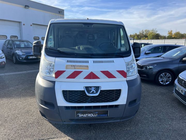 Peugeot Boxer Benne II 2.2 HDi 110ch Camion Benne 7 Places Double Cabine TVA20% 7.000€ H.T Moteur H.S. BLANC - 6