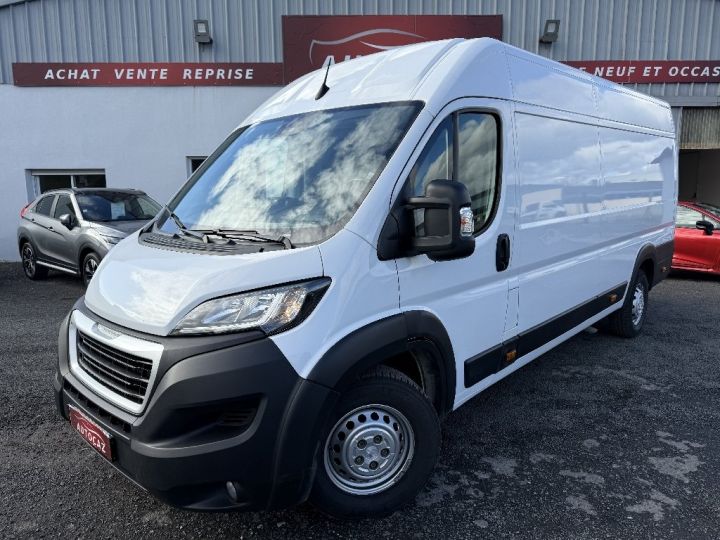 Peugeot Boxer FOURGON L4H2 BLUEHDI 140 ASPHALT +2022 *MOTEUR 70 000KMS*PREMIERE MAIN Blanc - 1