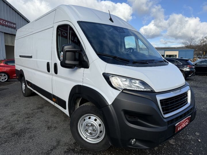 Peugeot Boxer FOURGON L4H2 BLUEHDI 140 ASPHALT +2022 *MOTEUR 70 000KMS*PREMIERE MAIN Blanc - 2