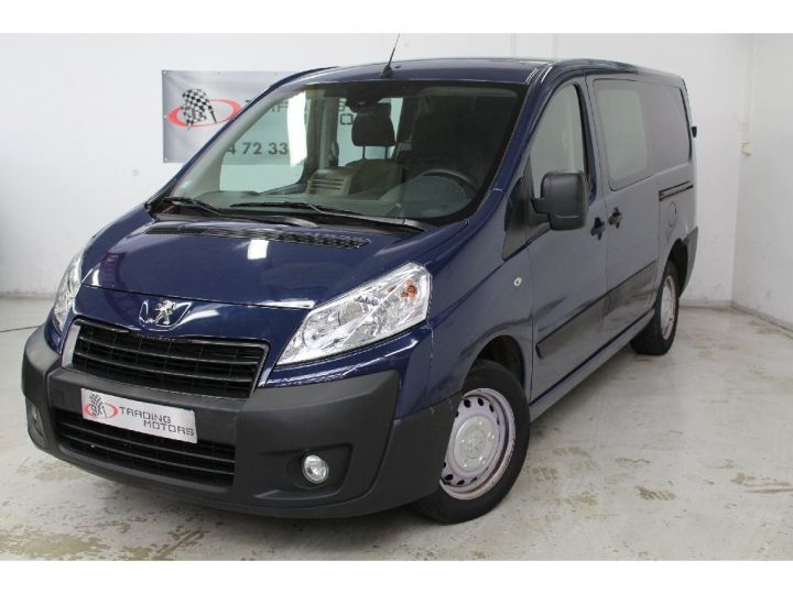 Peugeot EXPERT CABINE 6 PLACES L1H1 2.0 HDI 125 FAP Navigation Bleu - 1