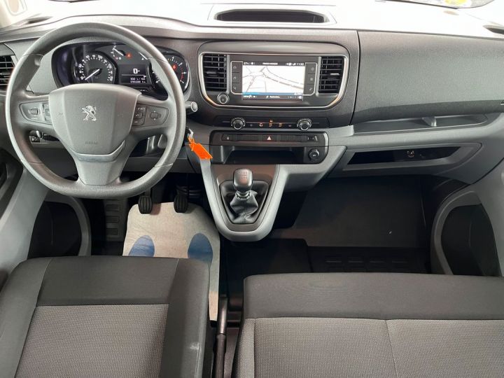 Peugeot EXPERT Combi Long 9 places Garantie 6 ans HDI 120 GPS Clim Regul Apple 425-mois Gris - 3