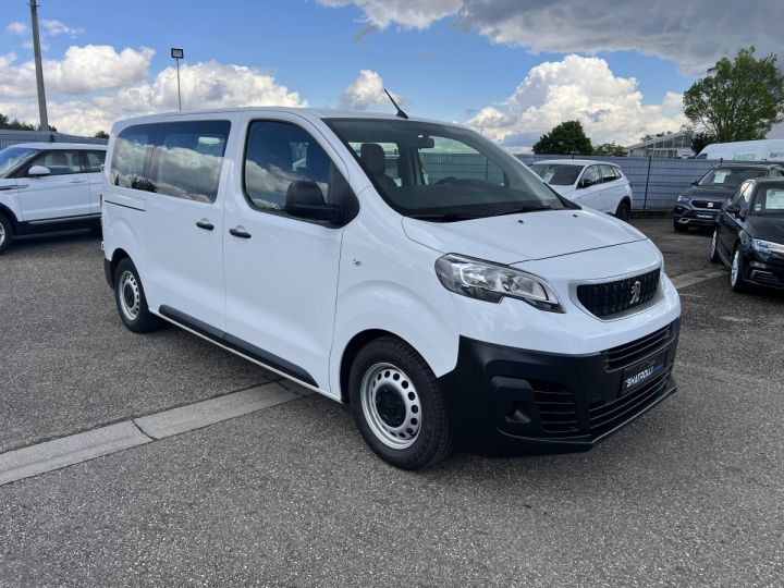 Peugeot EXPERT Traveller 1.5 BlueHDi 120ch 9 Places 1erMain Cuir Attélage 22,500euro H.T. BLANC - 2