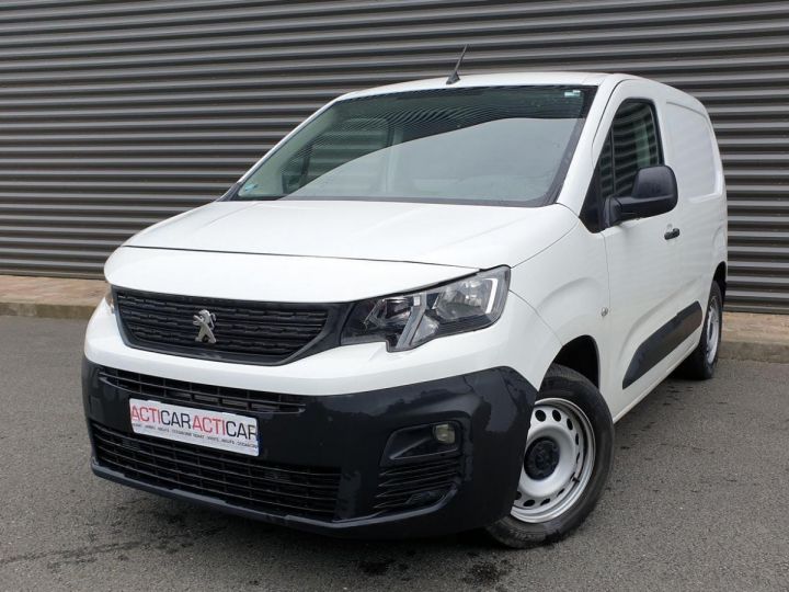 Peugeot Partner III FOURGON PHASE 2 1.5 HDI 75 TVA 12 492 € HT Blanc Métallisé Occasion - 1