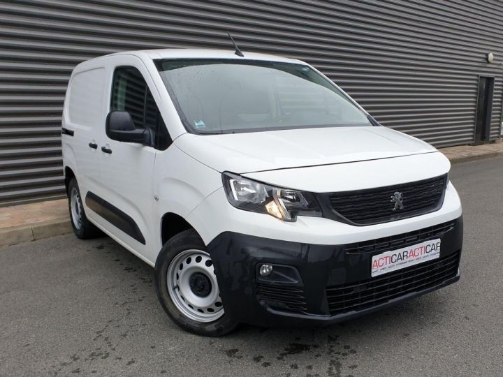 Peugeot Partner III FOURGON PHASE 2 1.5 HDI 75 TVA 12 492 € HT Blanc Métallisé Occasion - 2