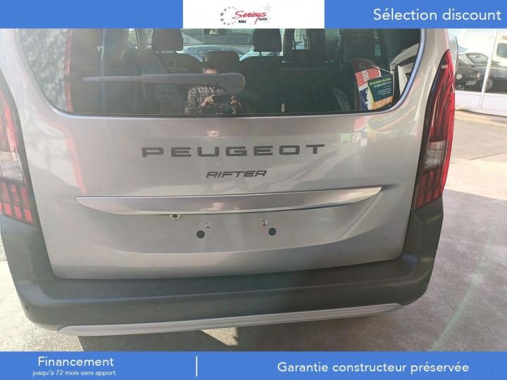 Peugeot Rifter GT BlueHDI 130 EAT8 CAMERA AR+JA17 GRIS ARTENSE METAL - 23