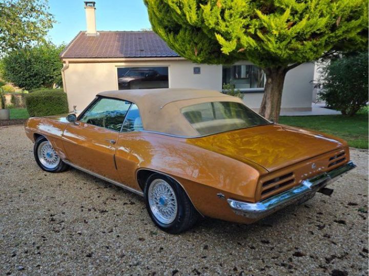 Pontiac Firebird cabriolet 1969 Doré - 2