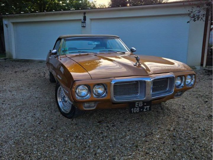 Pontiac Firebird cabriolet 1969 Doré - 3