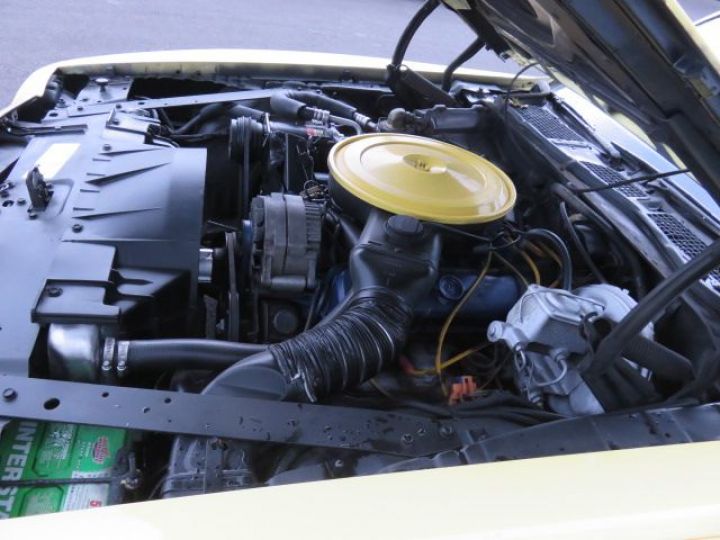Pontiac Firebird Formula jaune toit blanc - 2