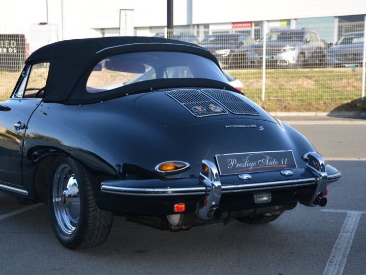 Porsche 356 B superb Noir - 11