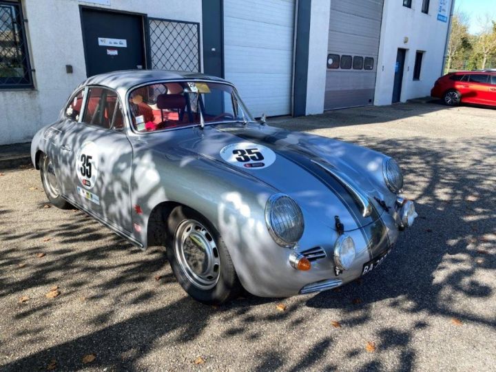 Porsche 356 C 1600 COURSIFIE Gris Clair - 4