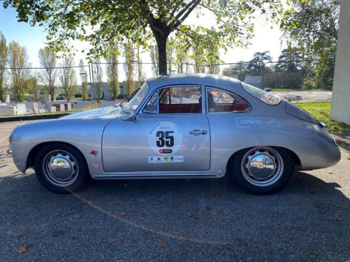 Porsche 356 C 1600 COURSIFIE Gris Clair - 5