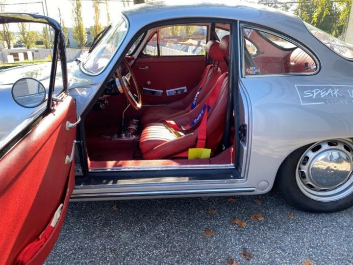 Porsche 356 C 1600 COURSIFIE Gris Clair - 6