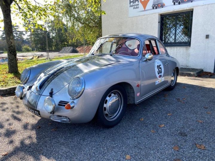 Porsche 356 C 1600 COURSIFIE Gris Clair - 28