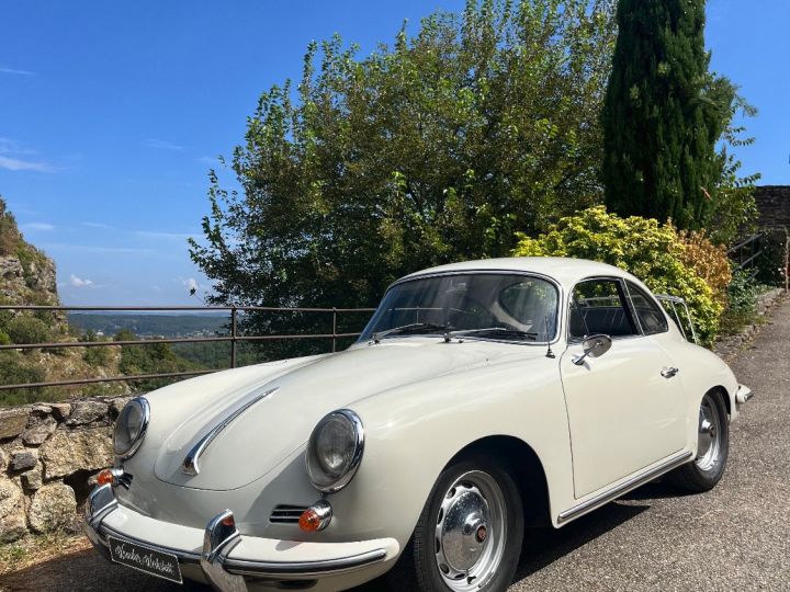 Porsche 356 Modèle BT6, Motorisation Super90 Blanc Nacré - 16