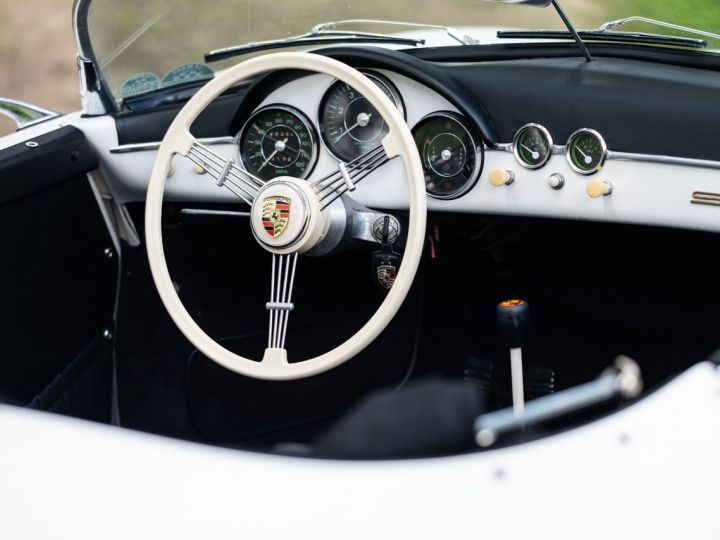 Porsche 356 Porsche 356 Speedster 1957 - Réplique CMC Blanc - 8