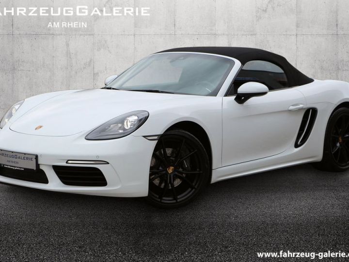 Porsche 718 Boxster (718) PDK 299 Caméra PSE JA 20 Garantie 12 Mois Blanche - 1