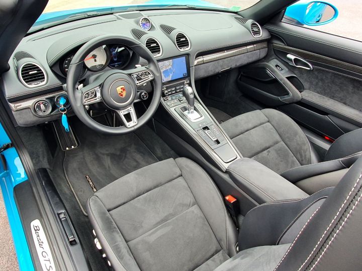 Porsche 718 BOXSTER GTS PDK 365 CV Bleu Miami Vendu - 21