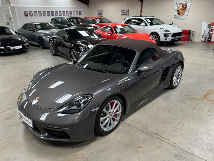 Porsche 718 Boxster S 2.5 L 350 Ch PDK Gris Quartz - 3