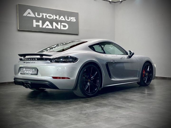 Porsche 718 Cayman 718 2.5 GTS 366 Ch PDK/CHRONO/ GPS / PASM / PSE / Garantie 12 Mois Prémium Gris Argent - 4