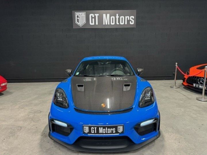 Porsche 718 Cayman (982) 4.0 500CH GT4 RS Bleu - 3