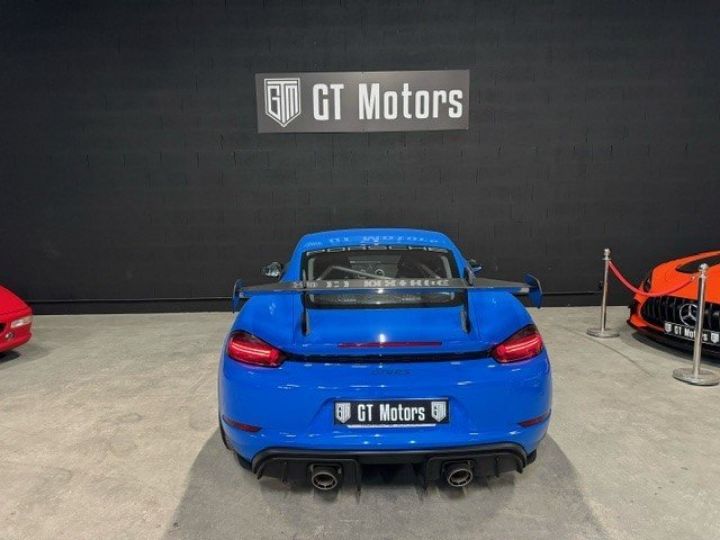 Porsche 718 Cayman (982) 4.0 500CH GT4 RS Bleu - 4