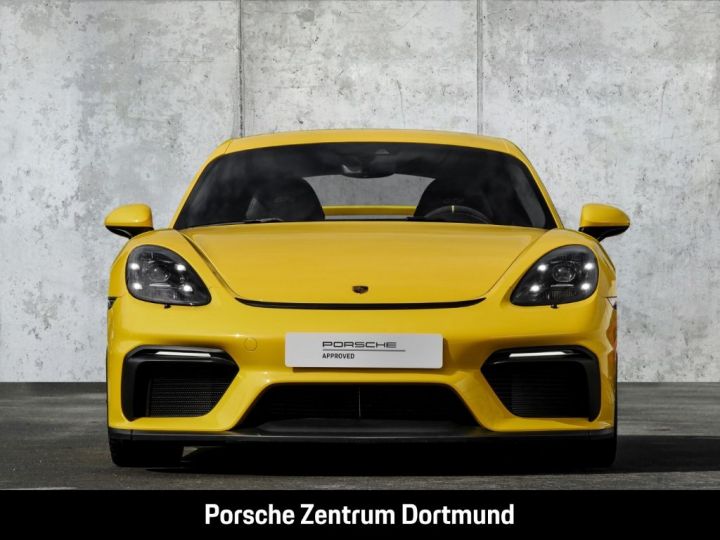 Porsche 718 Cayman GT4 420 BM6 , PCCB , Carbon , LED,, Caméra , BOSE , CHRONO, SPORT+ , PASM , PTV , PSE , PDLS+, Porsche Approved 12 Mois Jaune - 2