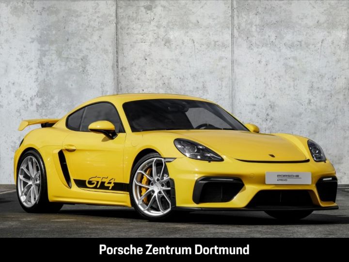 Porsche 718 Cayman GT4 420 BM6 , PCCB , Carbon , LED,, Caméra , BOSE , CHRONO, SPORT+ , PASM , PTV , PSE , PDLS+, Porsche Approved 12 Mois Jaune - 8