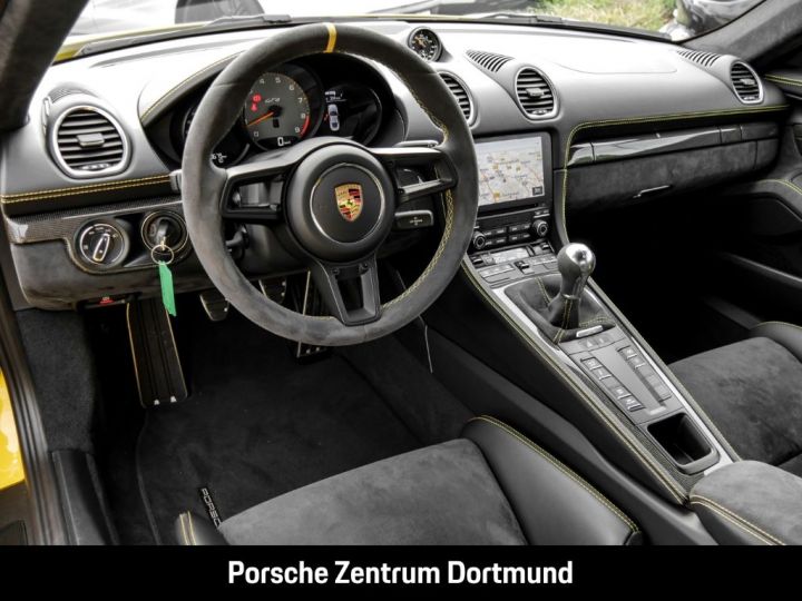 Porsche 718 Cayman GT4 420 BM6 , PCCB , Carbon , LED,, Caméra , BOSE , CHRONO, SPORT+ , PASM , PTV , PSE , PDLS+, Porsche Approved 12 Mois Jaune - 10