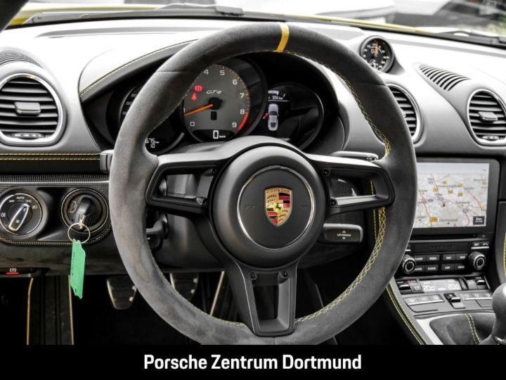 Porsche 718 Cayman GT4 420 BM6 , PCCB , Carbon , LED,, Caméra , BOSE , CHRONO, SPORT+ , PASM , PTV , PSE , PDLS+, Porsche Approved 12 Mois Jaune - 13