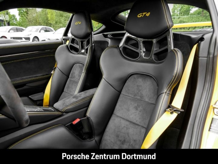 Porsche 718 Cayman GT4 420 BM6 , PCCB , Carbon , LED,, Caméra , BOSE , CHRONO, SPORT+ , PASM , PTV , PSE , PDLS+, Porsche Approved 12 Mois Jaune - 16