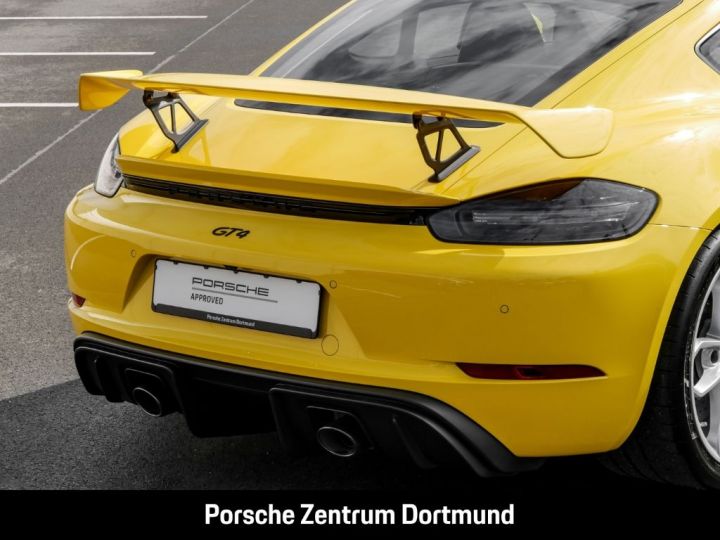 Porsche 718 Cayman GT4 420 BM6 , PCCB , Carbon , LED,, Caméra , BOSE , CHRONO, SPORT+ , PASM , PTV , PSE , PDLS+, Porsche Approved 12 Mois Jaune - 24