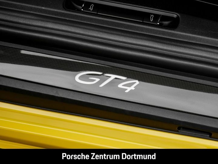 Porsche 718 Cayman GT4 420 BM6 , PCCB , Carbon , LED,, Caméra , BOSE , CHRONO, SPORT+ , PASM , PTV , PSE , PDLS+, Porsche Approved 12 Mois Jaune - 26