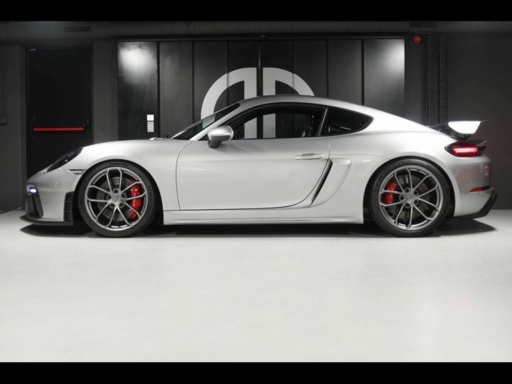 Porsche 718 Cayman GT4 CLUBSPORT / PDL / SIEGES BACQUETS / CHRONO / GARANTIE 12 MOIS Gt Silver - 2