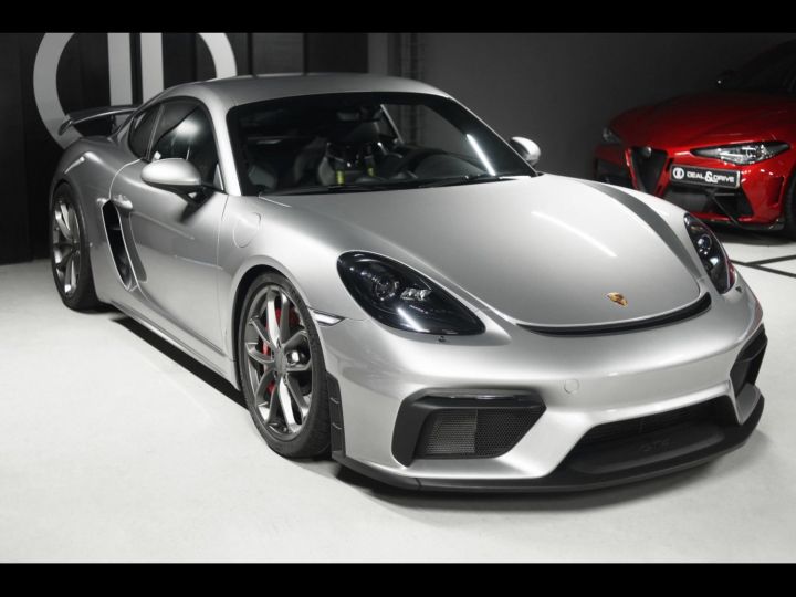 Porsche 718 Cayman GT4 CLUBSPORT / PDL / SIEGES BACQUETS / CHRONO / GARANTIE 12 MOIS Gt Silver - 6