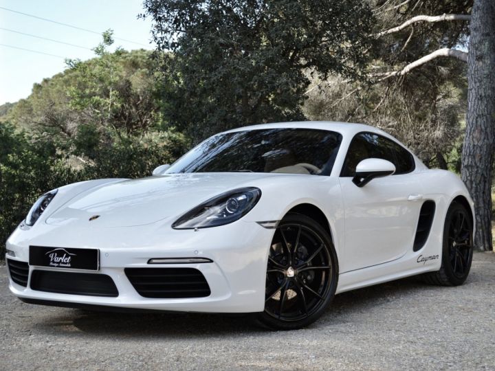 Porsche 718 Cayman MAGNIFIQUE PORSCHE 718 CAYMAN 2.0l 300ch ECHAP SPORT 20 CARPLAY CONFIGURATION TOP HISTO PORSCHE Blanc - 3