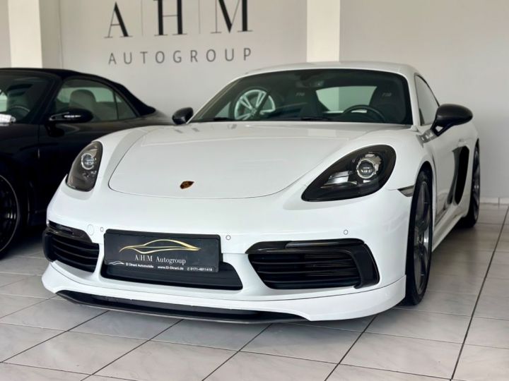 Porsche 718 Cayman T 2.0 299 ch PDK Carbon/ PSE / PASM/ GPS / Caméra / Pack sport / CHRONO / BOSE / Garantie 12 mois Prémium Blanche - 1