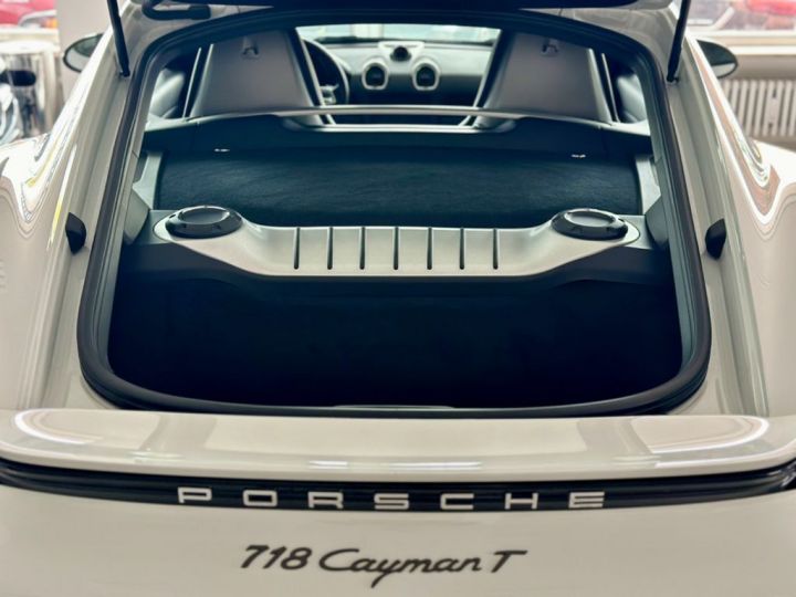 Porsche 718 Cayman T 2.0 299 ch PDK Carbon/ PSE / PASM/ GPS / Caméra / Pack sport / CHRONO / BOSE / Garantie 12 mois Prémium Blanche - 12