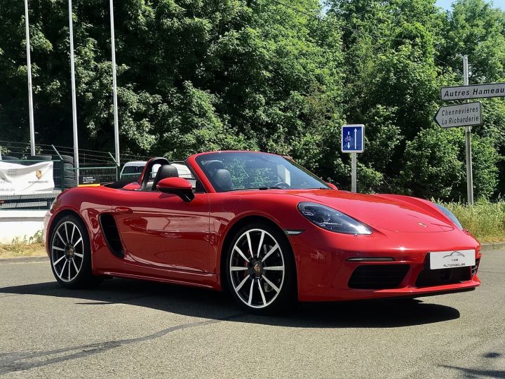 Porsche 718 PORSCHE 718 S 2.5 350CV / CHRONO/PSE/ PDLS+ / SIEGES VENTILES / FULL OPTION Rouge Indien - 23