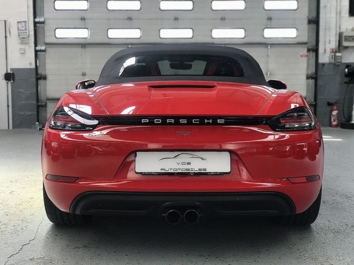 Porsche 718 PORSCHE 718 S 2.5 350CV / CHRONO/PSE/ PDLS+ / SIEGES VENTILES / FULL OPTION Rouge Indien - 3