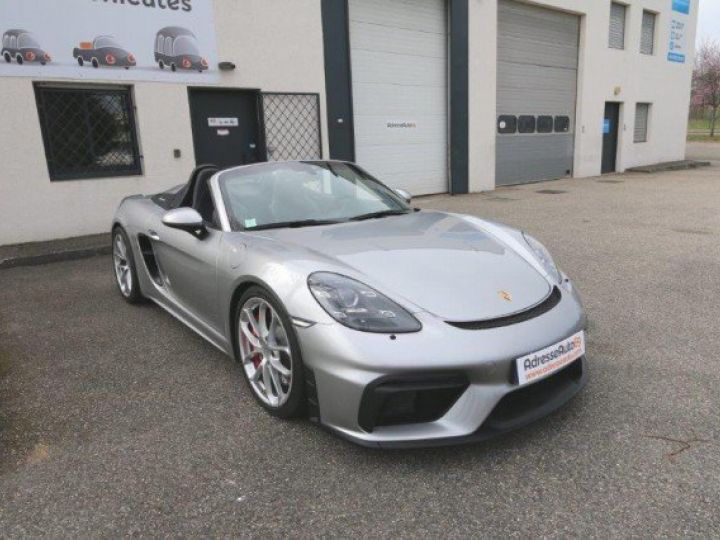 Porsche 718 Spyder 4.0 420CV BVM6     Essence GRIS ARGENT - 3