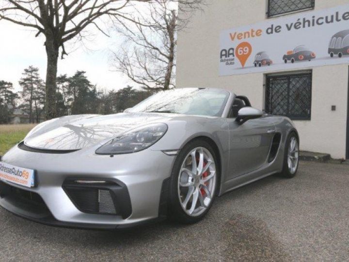 Porsche 718 Spyder 4.0 420CV BVM6     Essence GRIS ARGENT - 7